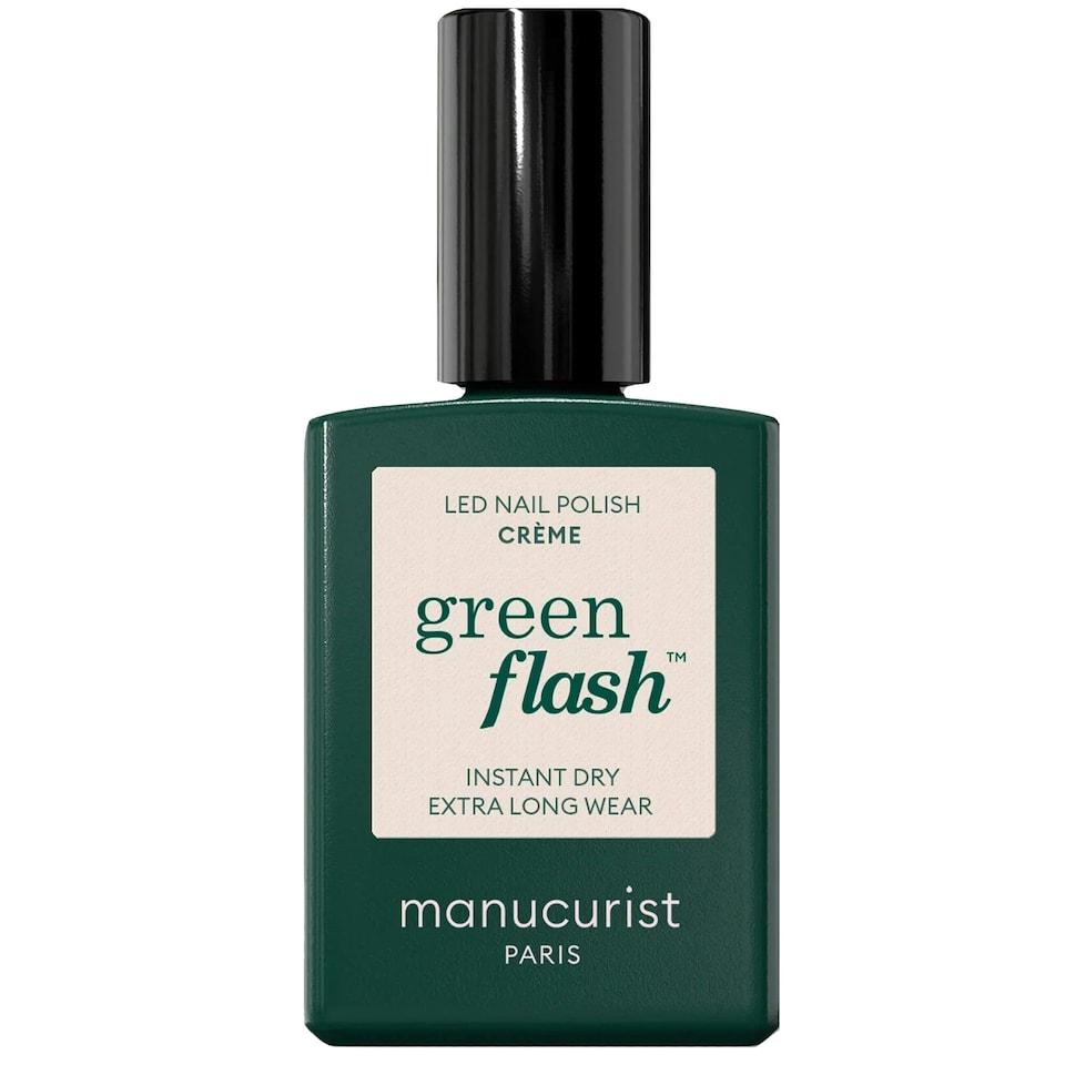 image 1 of Manucurist Green Flash Gel Nail Polish 15ml Cream | Creme