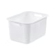image 1 of SmartStore Lightweight & Durable Basket Recycled20 Storage Box 13L, White