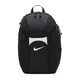 image 1 of Nike Academy Team Logo Backpack - Black/White - 30L