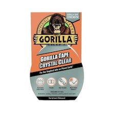Gorilla Crystal Clear Tape - Clear - 8.2m