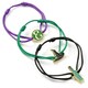 image 1 of Wicked Elphaba Friendship Bracelet Set