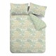 image 4 of Catherine Lansfield Forest Blossom King Duvet Set Green | Green | King