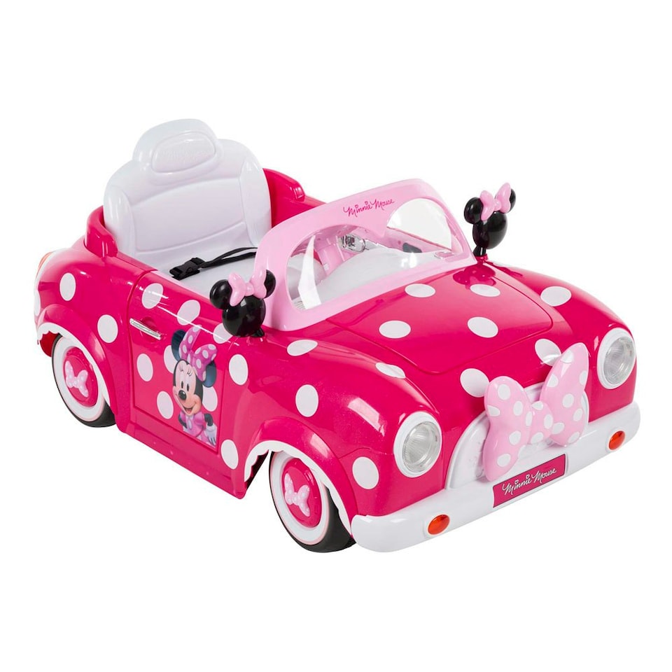 image 1 of HUFFY Disney Minnie Convertible Car Electric Children's Ride-on