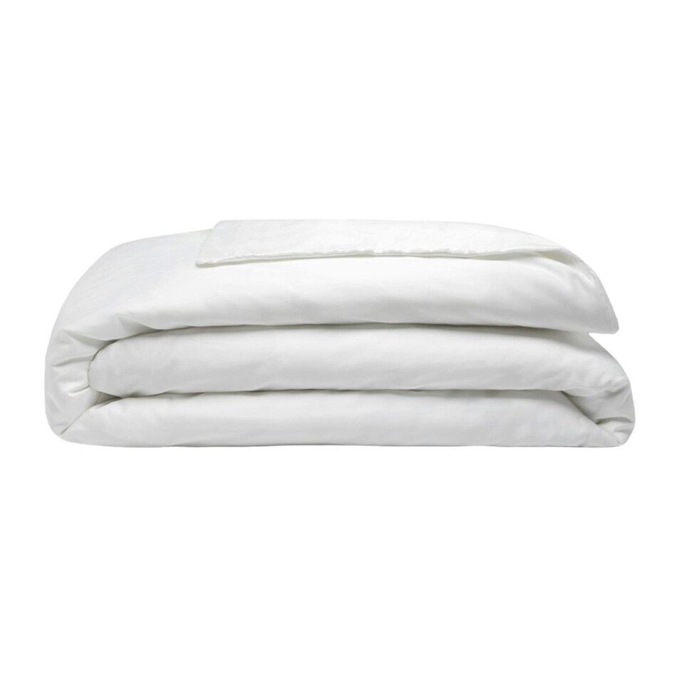 image 1 of Belledorm 200 Thread Count Egyptian Blend Duvet Cover - White - Double