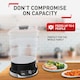 image 5 of Ultra Compact V2 3 Tier Steamer Black Stainless