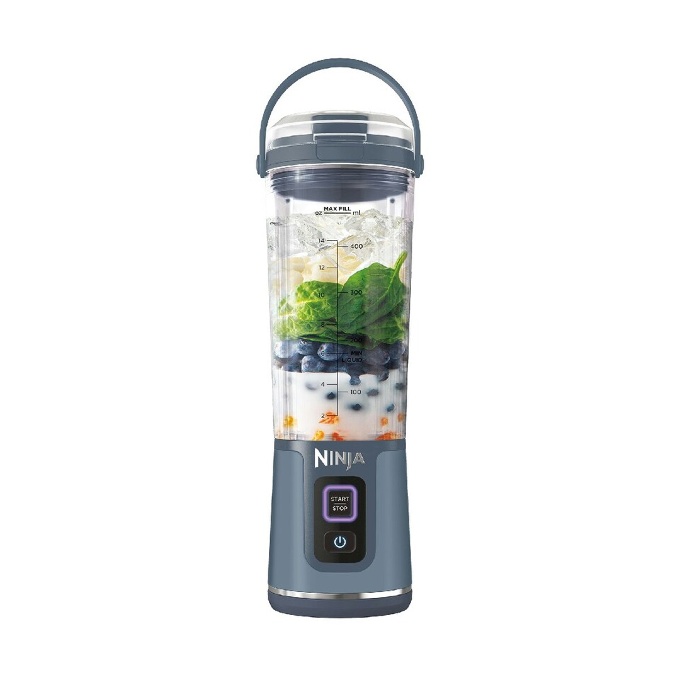 image 1 of Ninja Blast Cordless Portable Blender in Denim Blue BC151UKNV Blue