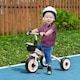 image 2 of AIYAPLAY Trike W/ Adjustable Seat Basket, Kids Tricycle for 2-5 Years Old, Pink