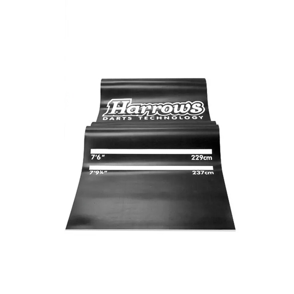 Harrows Logo Dart Mat - Black/White - 10kg