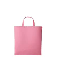 Nutshell Cotton Short Handle Shopper - Pastel Pink - One Size Pink