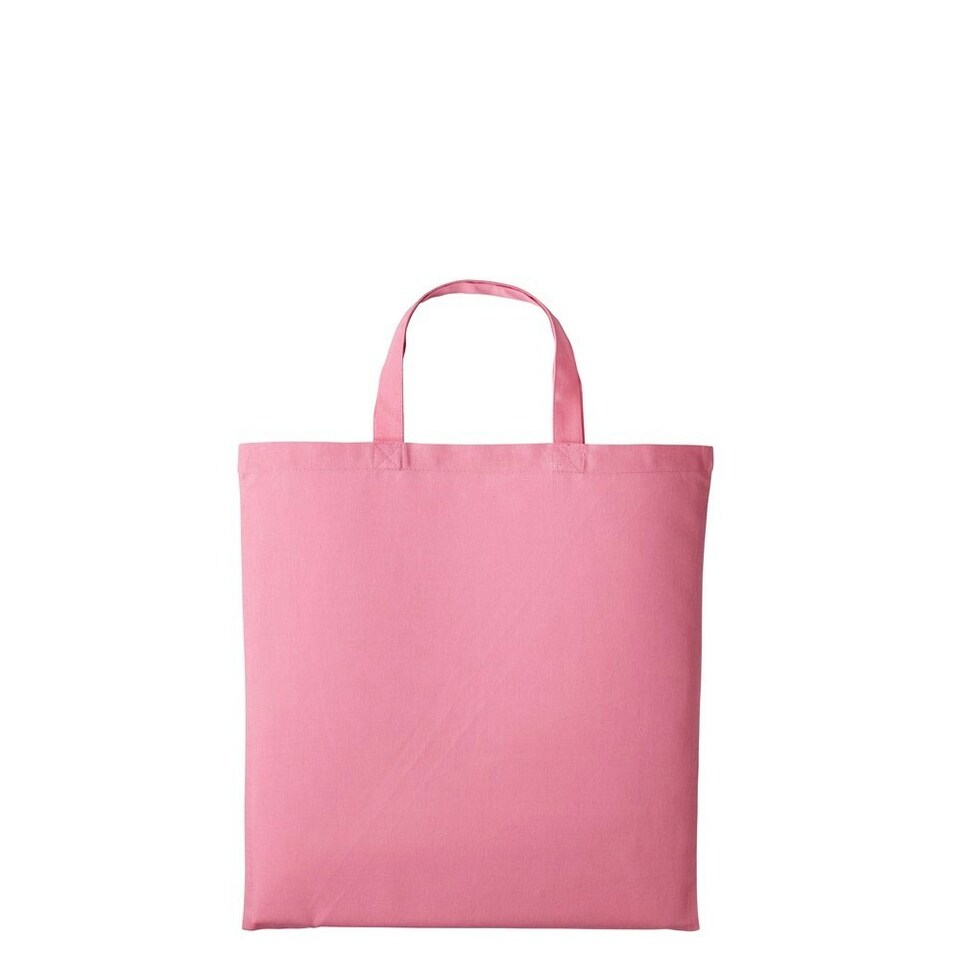 Nutshell Cotton Short Handle Shopper - Pastel Pink - One Size Pink