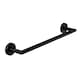 image 1 of COSMIC Towel rack, 40cm, Matt black, Anti-corrosion, Start Collection