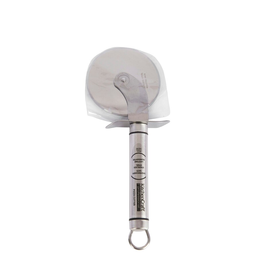 image 1 of KitchenCraft Pizza Cutter Silver Stainless Steel