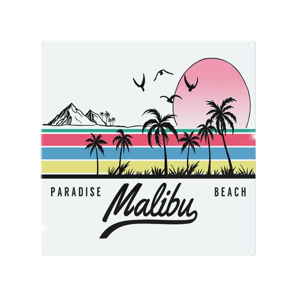 image 1 of Malibu Splash Back | White