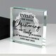 image 3 of Personalised 'Truly Blessed' Crystal Token Clear | One Size