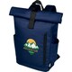 image 3 of Unbranded Byron Roll Up 18L Backpack - Navy - One Size Blue