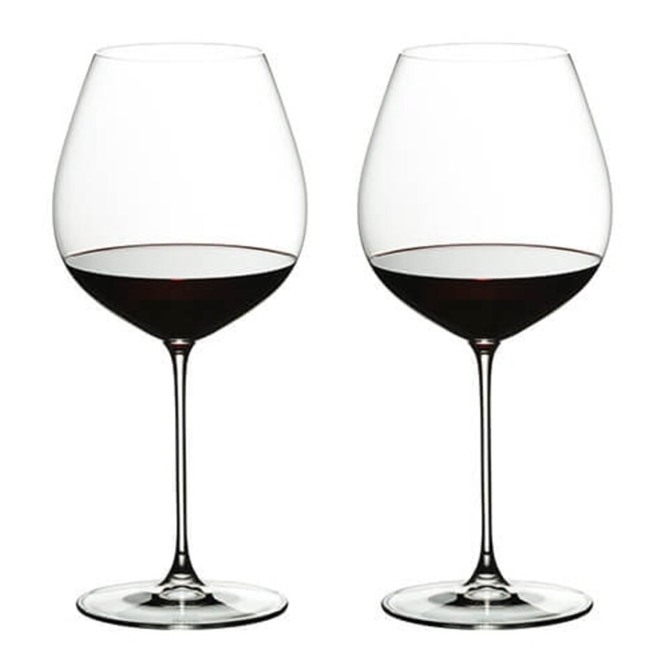 image 1 of Riedel Veritas Set of 2 Old World Pinot Noir Wine Glasses