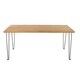 image 2 of Core Products Augusta Industrial Design Pine Coffee Table H47.5cm x W107cm x D53.8cm Brown