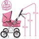 image 2 of Molly Dolly Deluxe Dolls Pram
