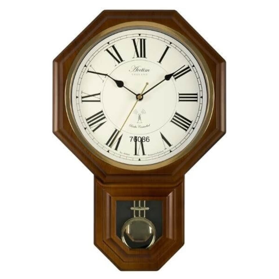 image 1 of Acctim Yarnton Dark Wood Clock