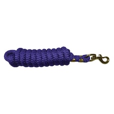 Hy Plaited Horse Leadrope - Purple - 3m