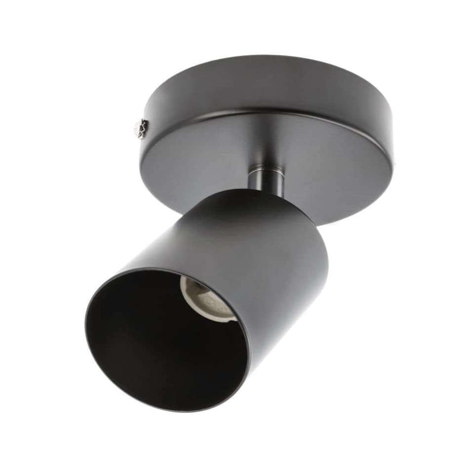 image 1 of CGC JACK Black Single Head GU10 Ceiling Spot Light Black