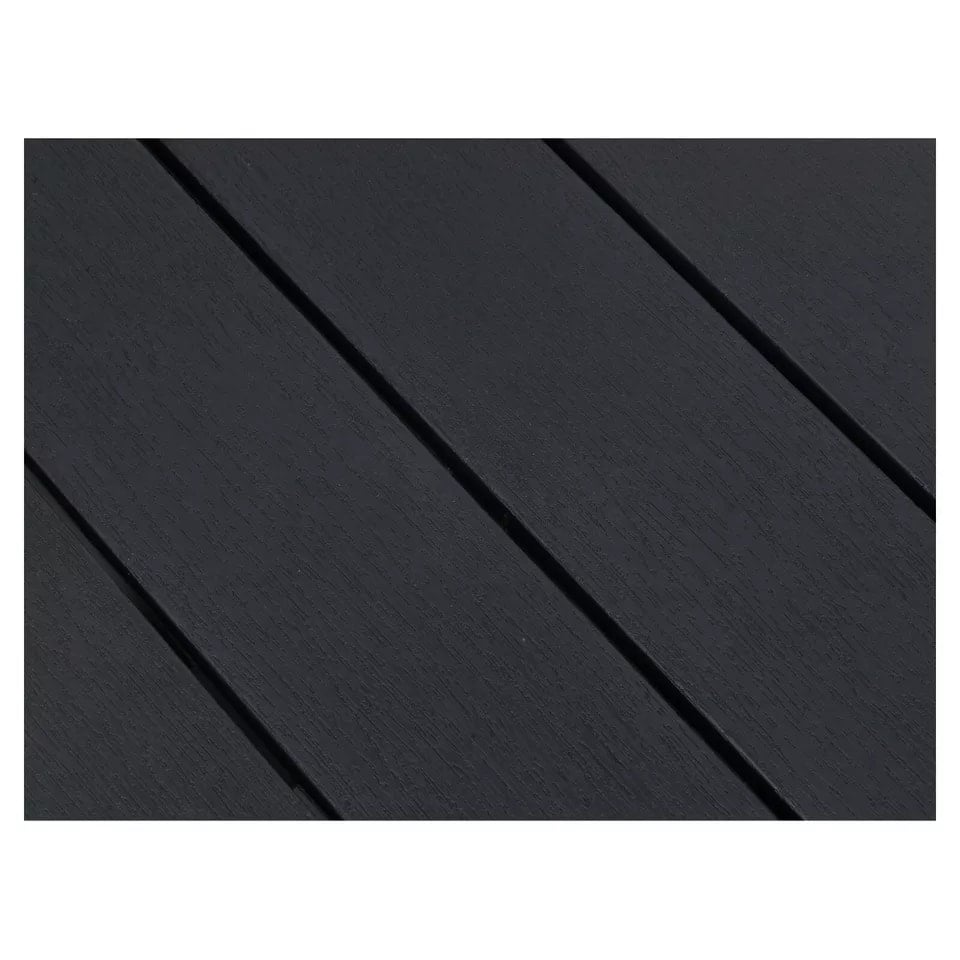 image 1 of Black Weatherproof Plastic Garden Table