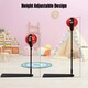 image 2 of COSTWAY Freestanding Height Adjustable Kids Punching Bag Red