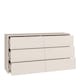 image 5 of Alice Springs 6 Drawer Wide Chest with Push-to-Open Drawers in Sand
