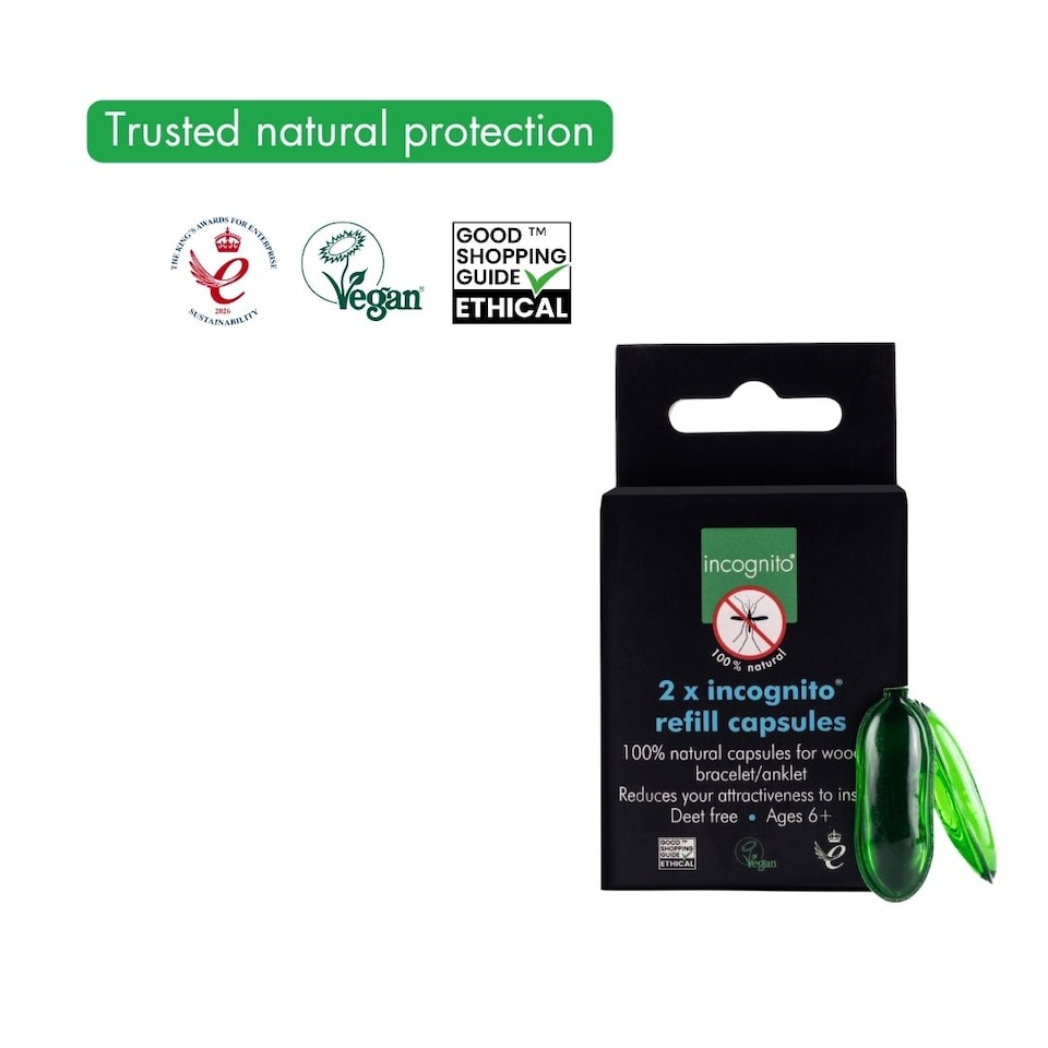 image 1 of Refill Capsule pack for insect repellent bracelet