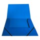 image 3 of Janrax A4 Blue Laminated Card 3 Flap Folder with Elastic Closure
