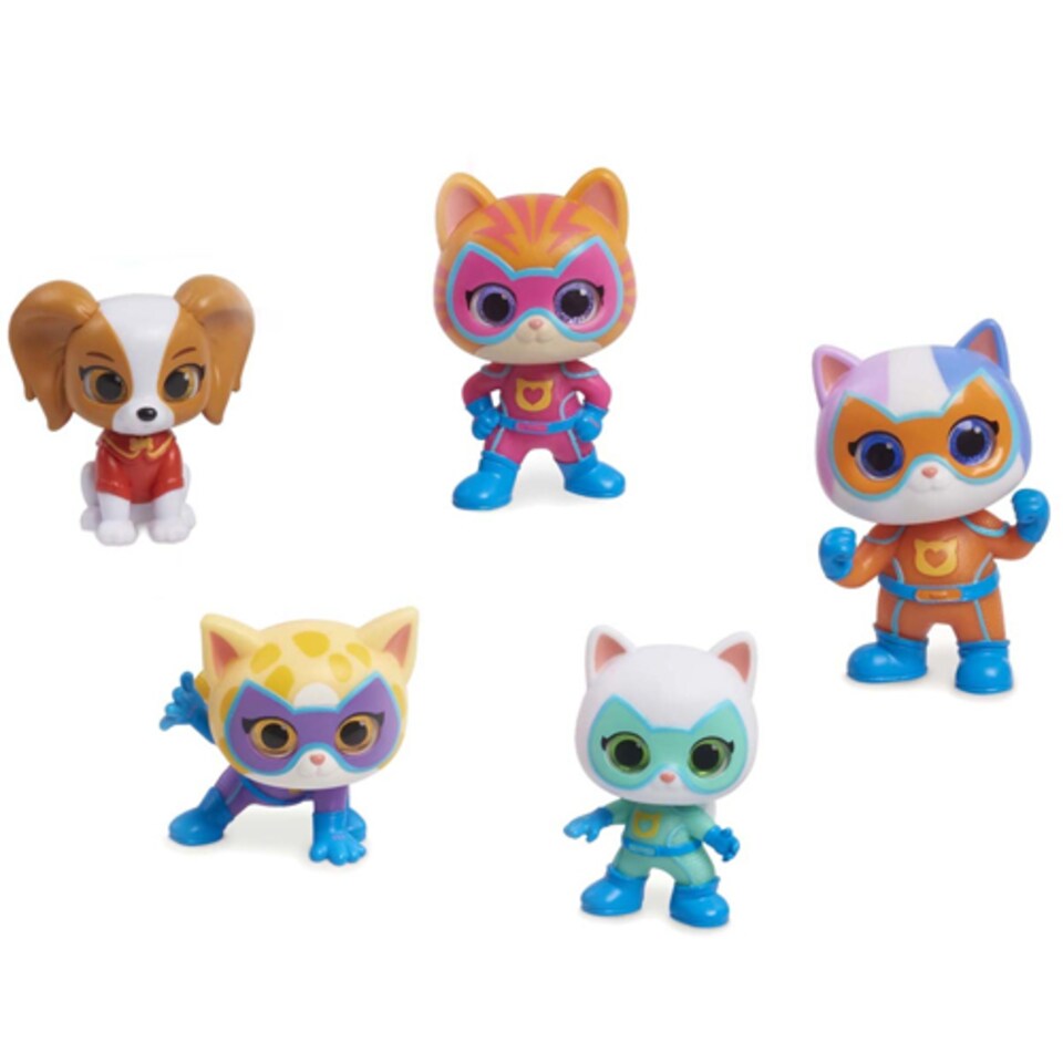 Superkitties Hero Squad Figure Set