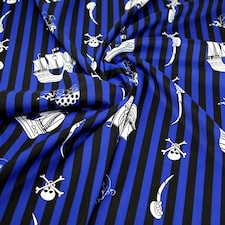 Blue Polyester Suiting Fabric for Dressmaking, 148cm / 58" Wide - per metre