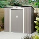 image 1 of Rowlinson Trentvale Metal Shed 6x4 Pent Roof