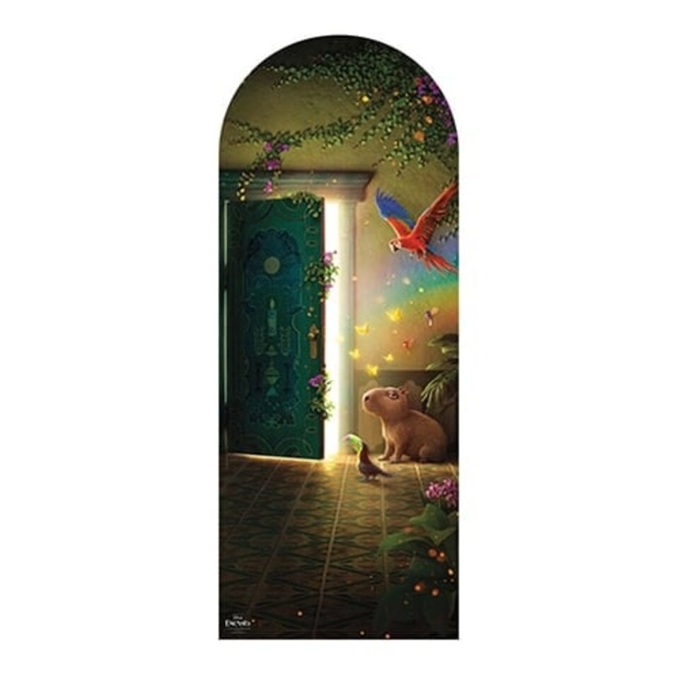 Encanto Door Disney Backdrop Single Cardboard Cutout 194cm