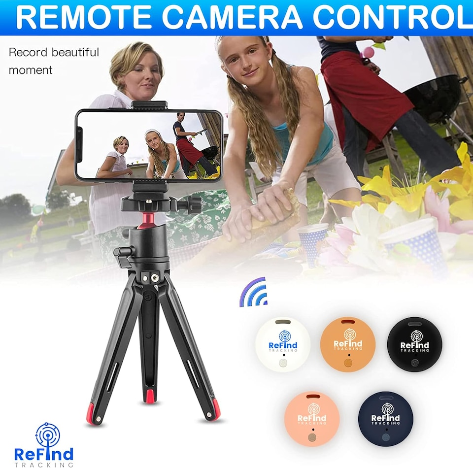 image 1 of R2 Smart Tracker for Android & iPhone Bluetooth 5.0 Samsung GPS AirTag