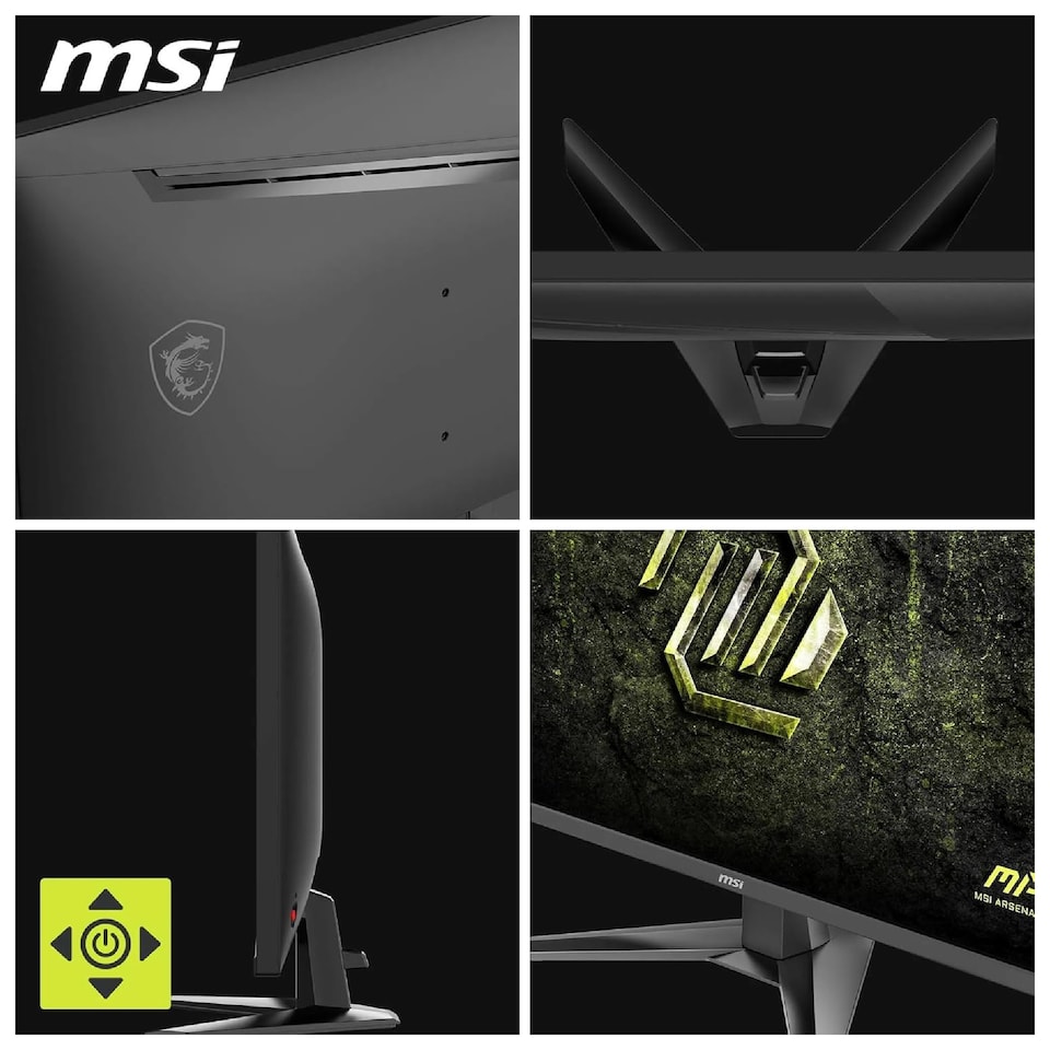 image 1 of MSI MAG 325QF E18V 32-Inch Rapid VA QHD 180Hz 0.5ms HDMI Displayport Gaming Monitor