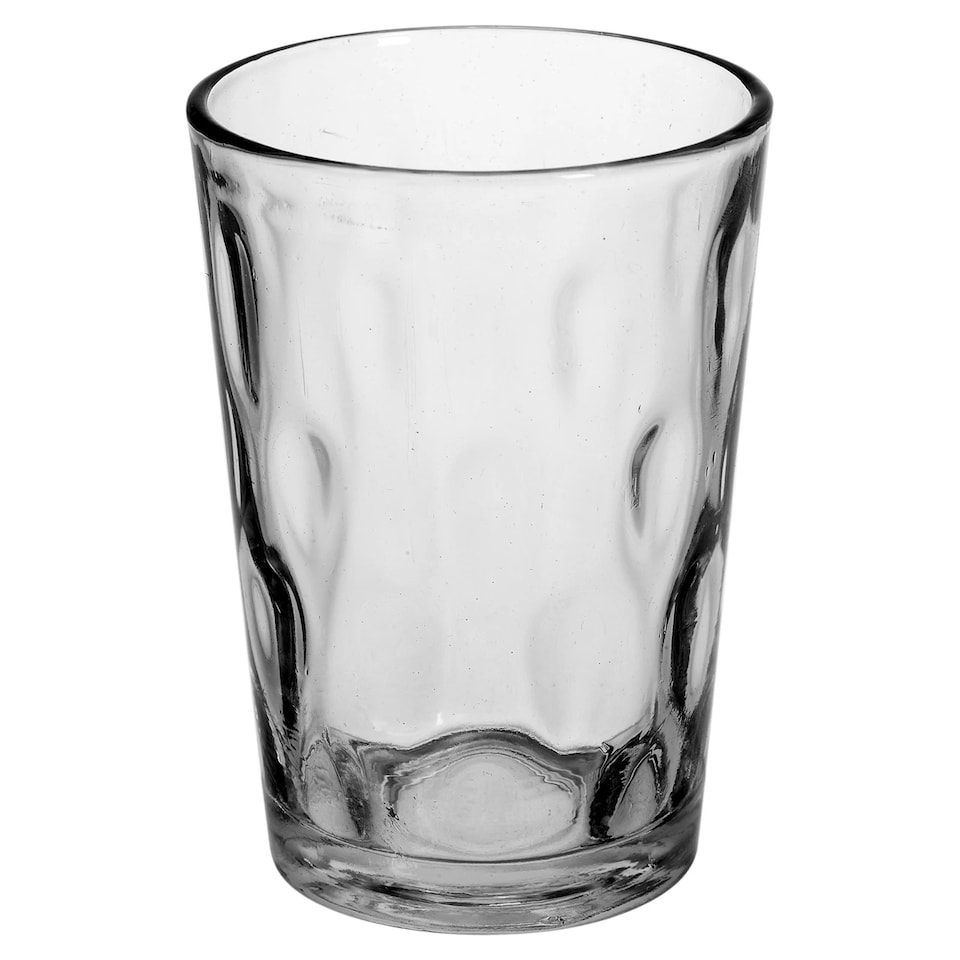 image 1 of 200ml Drinking Glasses Sets Glassware Patterned Water Cup Juice Cocktail Tumbler | Clear | Clear | Set of 12 Paris