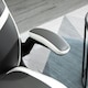 image 6 of Vinsetto Racing Video Game Chair PVC Leather Computer Gaming Chair Grey