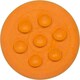 image 3 of LickiMat UFO Bathing Shower & Grooming Distractor Orange