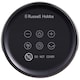 image 10 of Russell Hobbs RHCH2002S Space Heater in Black & Silver Round 1500W Portable Electric Heater