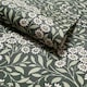 image 1 of World of Wallpaper Botanical Damask Wallpaper - Green/White - 10.05m x 0.53m Green