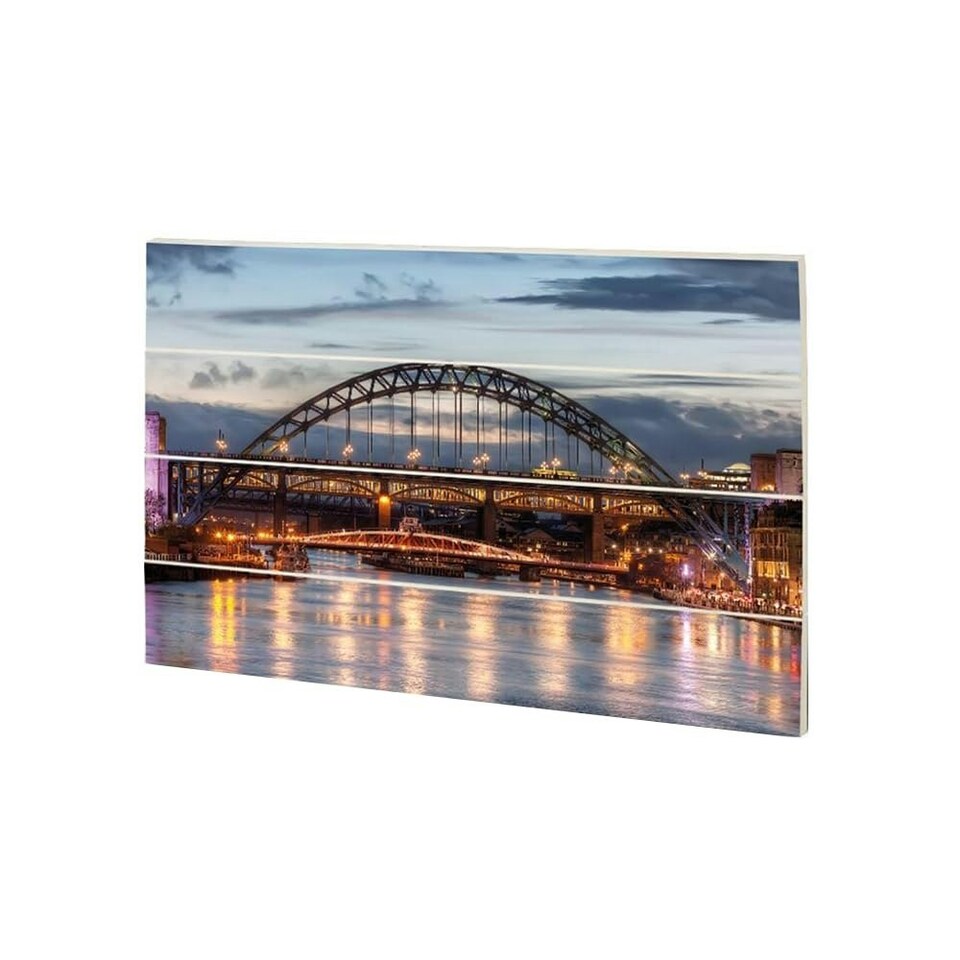 TYNE AND SWING BRIDGES SMALL WOOD -