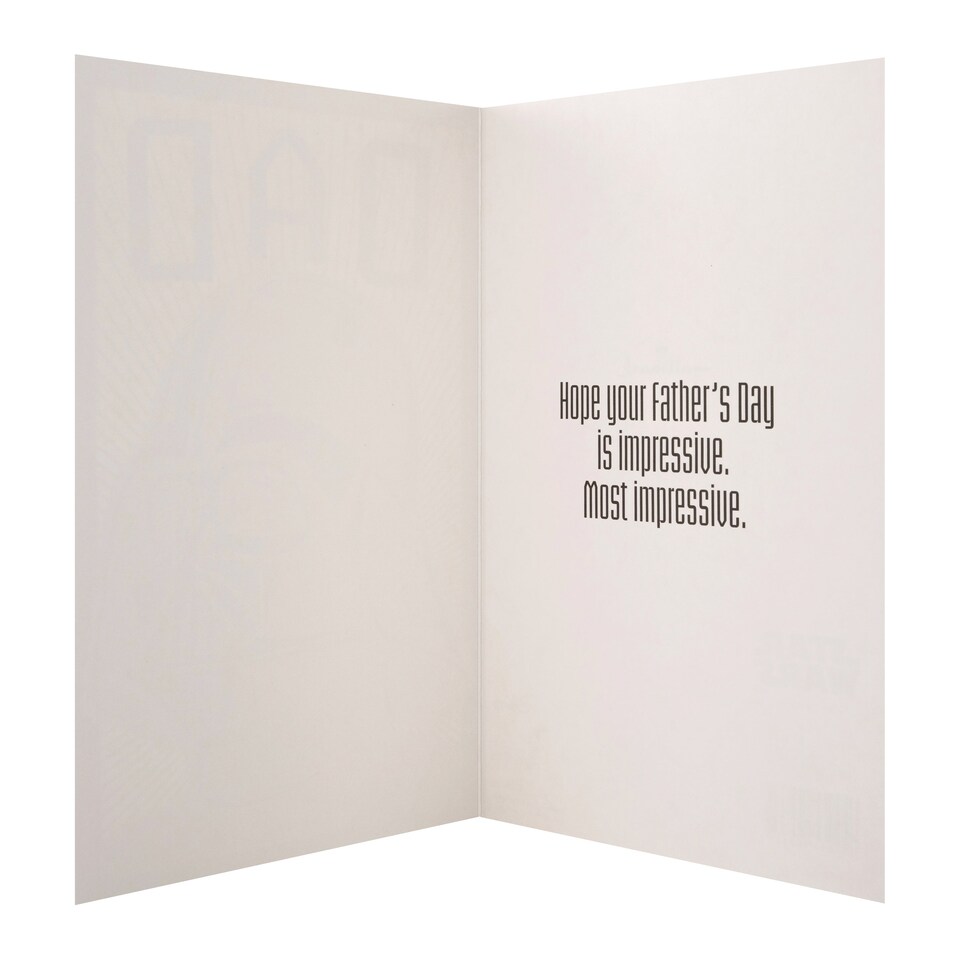 image 1 of Hallmark Father's Day Card For Dad - Star Wars Darth Vader Design