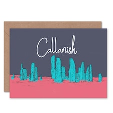 Callanish Standing Stones Lewis Hebrides Scottish Scotland Card