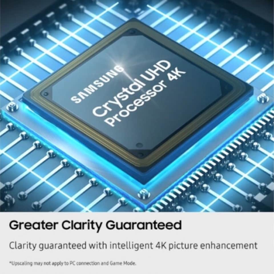 image 1 of Samsung UE43U8020FKXXU 43inch Crystal UHD 4K LED SMART TV Wi-Fi AI Energy Mode