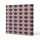 image 1 of Navy & Pink Geometric Shells (Canvas Print) 127 x 127 x 4cm