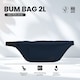 image 2 of CabinZero Bum Bag 2L, Anti-Theft RFID Blocking Travel Hip Pack | Blue | Navy