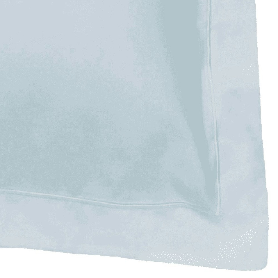image 1 of Belledorm 400 Thread Count Egyptian Cotton Oxford Pillowcase - Duck Egg Blue - M
