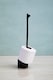 image 2 of Fauna Black Finish Llama Toilet Roll Holder