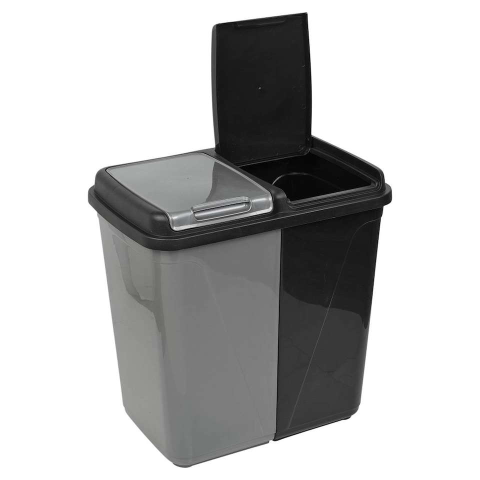 image 1 of 90L Colormatic Double Recycling Bin